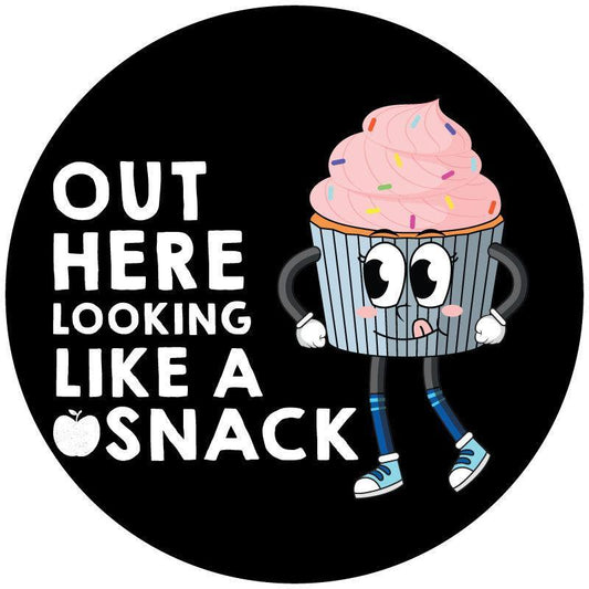 Out Here Looking Like a Snack - Spare Tire Cover for Jeeps, RV, Broncos, Campers, Vans, & More-duckduckjeep-offroad-wrangler-gladiator-3d-jeep duck-custom duck-Jeep-The Quacktory-Fun Jeep Ducks-Ducks4Jeep