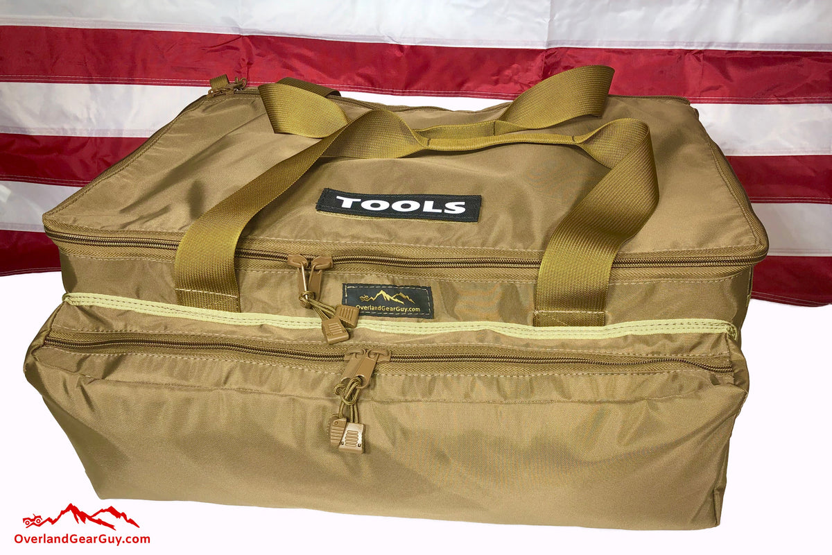 Overland Tool Bag - Complete Set-duckduckjeep-offroad-wrangler-gladiator-3d-jeep duck-custom duck-Jeep-The Quacktory-Fun Jeep Ducks-Ducks4Jeep