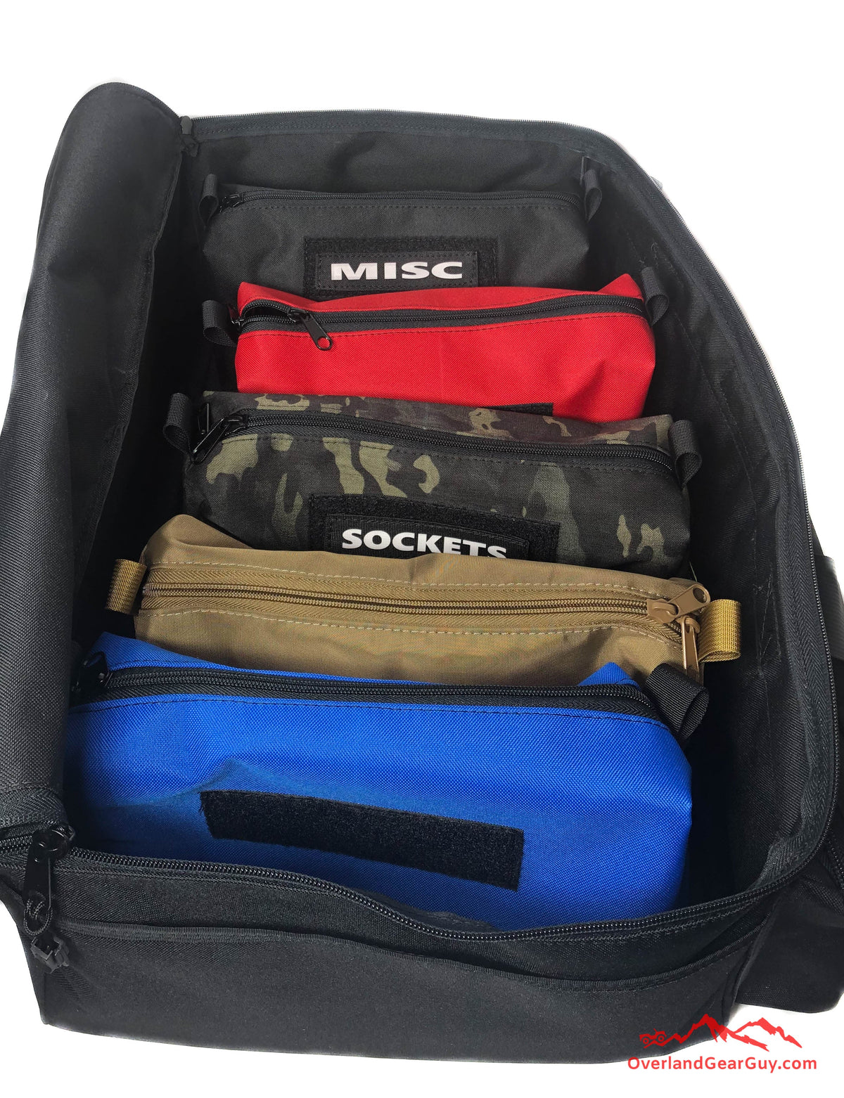 Overland Tool Bag - Complete Set-duckduckjeep-offroad-wrangler-gladiator-3d-jeep duck-custom duck-Jeep-The Quacktory-Fun Jeep Ducks-Ducks4Jeep