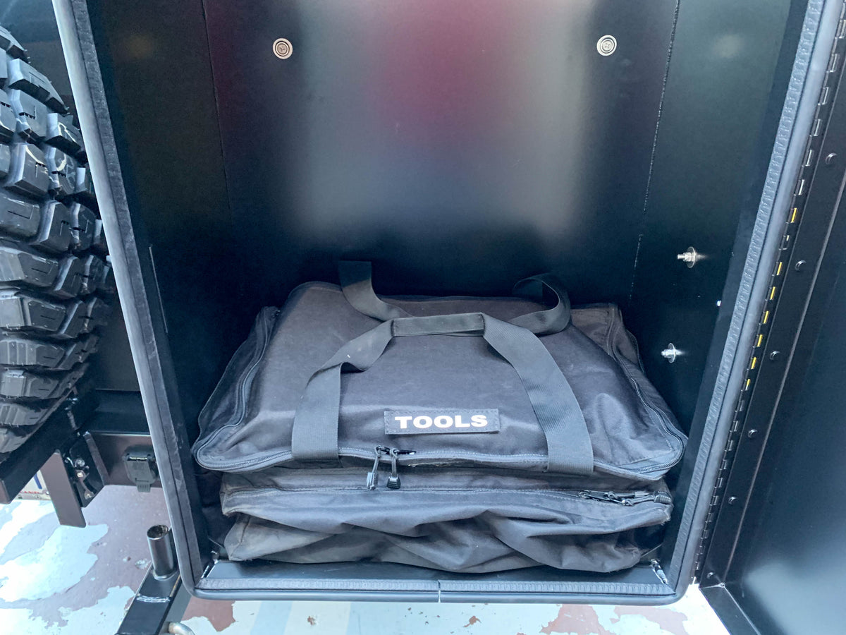 Overland Tool Bag - Complete Set-duckduckjeep-offroad-wrangler-gladiator-3d-jeep duck-custom duck-Jeep-The Quacktory-Fun Jeep Ducks-Ducks4Jeep