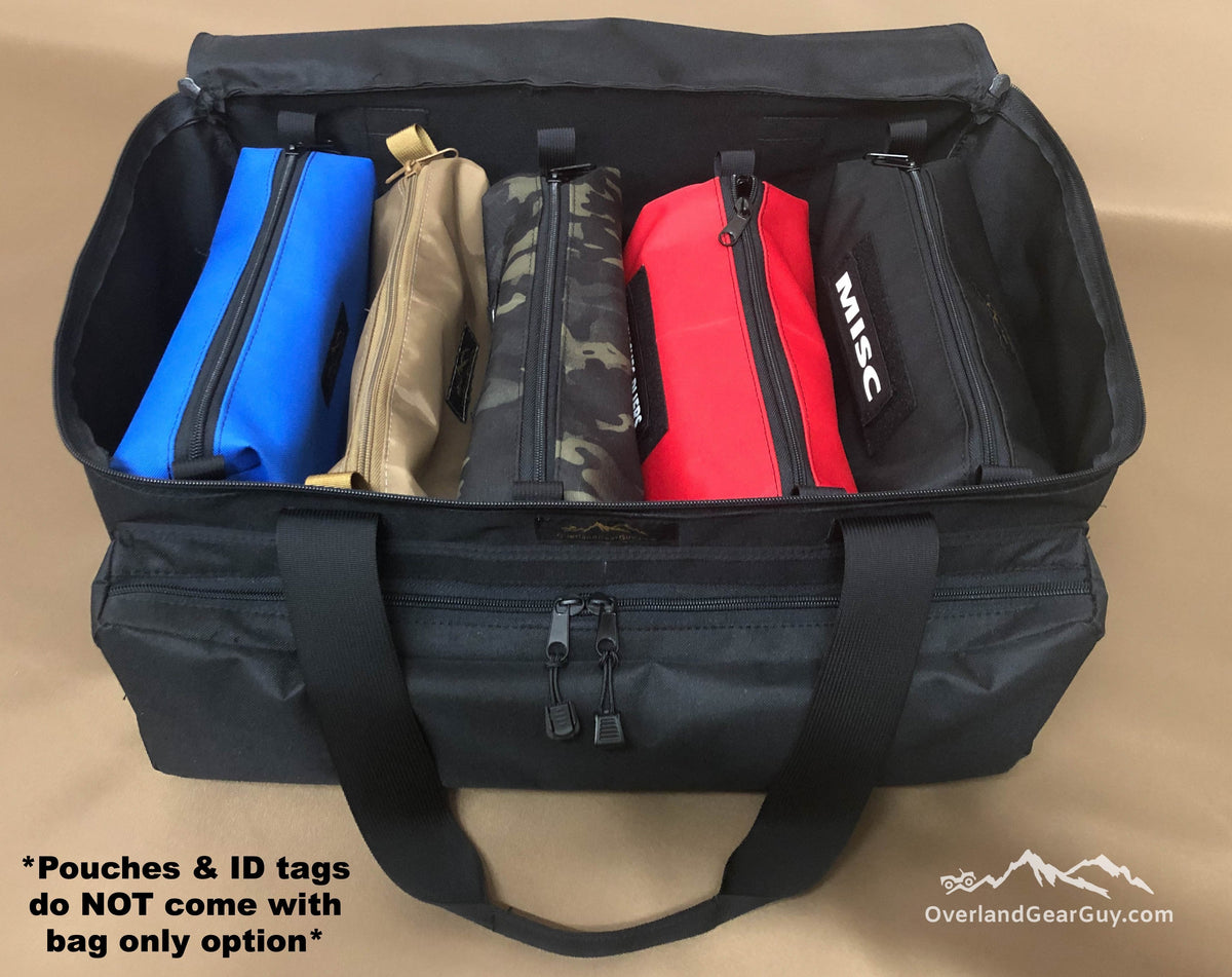 Overland Tool Bag Organizer - BAG ONLY-duckduckjeep-offroad-wrangler-gladiator-3d-jeep duck-custom duck-Jeep-The Quacktory-Fun Jeep Ducks-Ducks4Jeep