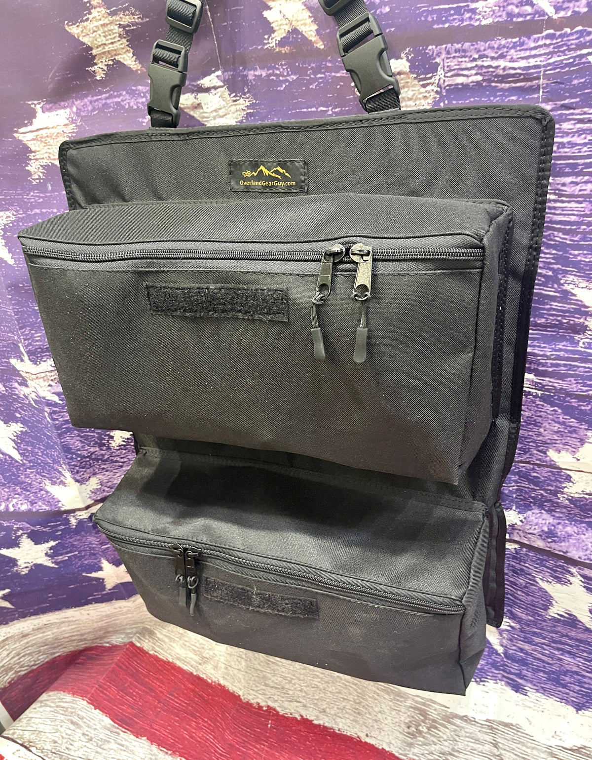 Overlander 2 Seat Organizer-duckduckjeep-offroad-wrangler-gladiator-3d-jeep duck-custom duck-Jeep-The Quacktory-Fun Jeep Ducks-Ducks4Jeep