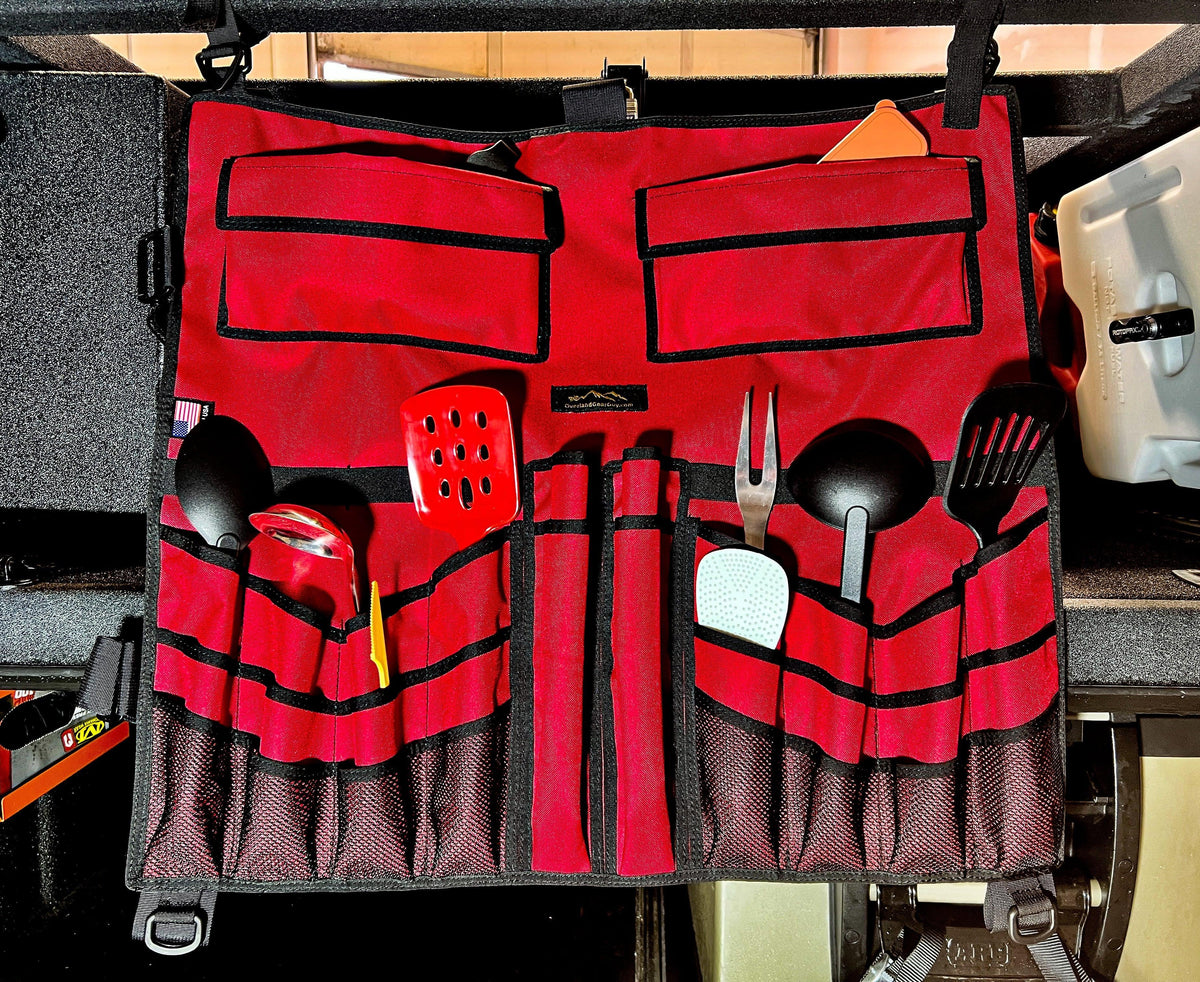Overlander Utensil Organizer-duckduckjeep-offroad-wrangler-gladiator-3d-jeep duck-custom duck-Jeep-The Quacktory-Fun Jeep Ducks-Ducks4Jeep