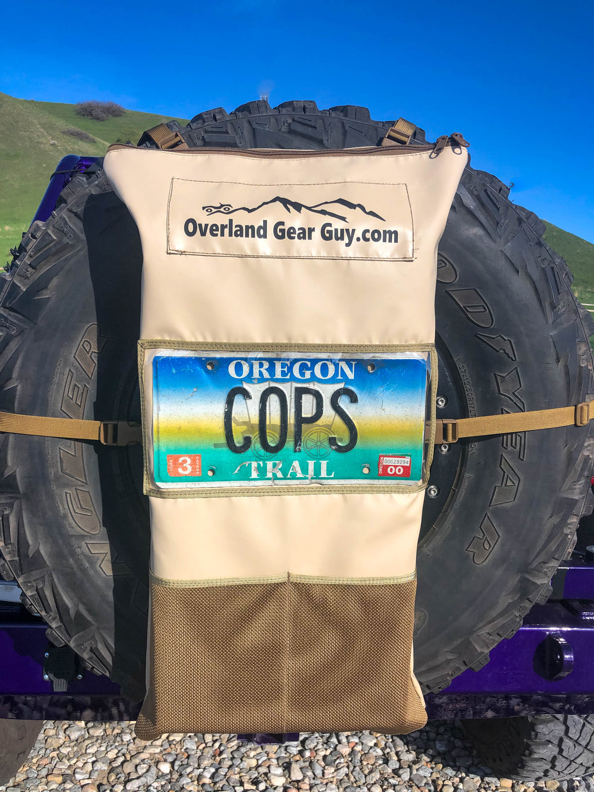 Pack It Out Bag II - With Lic Plate Holder-duckduckjeep-offroad-wrangler-gladiator-3d-jeep duck-custom duck-Jeep-The Quacktory-Fun Jeep Ducks-Ducks4Jeep