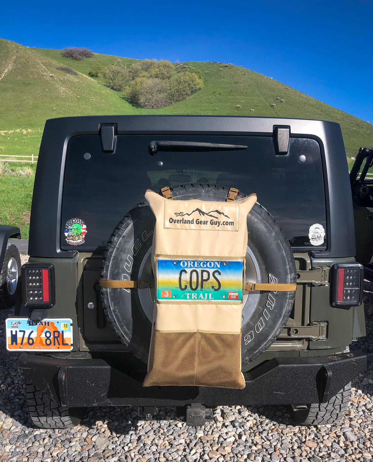 Pack It Out Bag II - With Lic Plate Holder-duckduckjeep-offroad-wrangler-gladiator-3d-jeep duck-custom duck-Jeep-The Quacktory-Fun Jeep Ducks-Ducks4Jeep