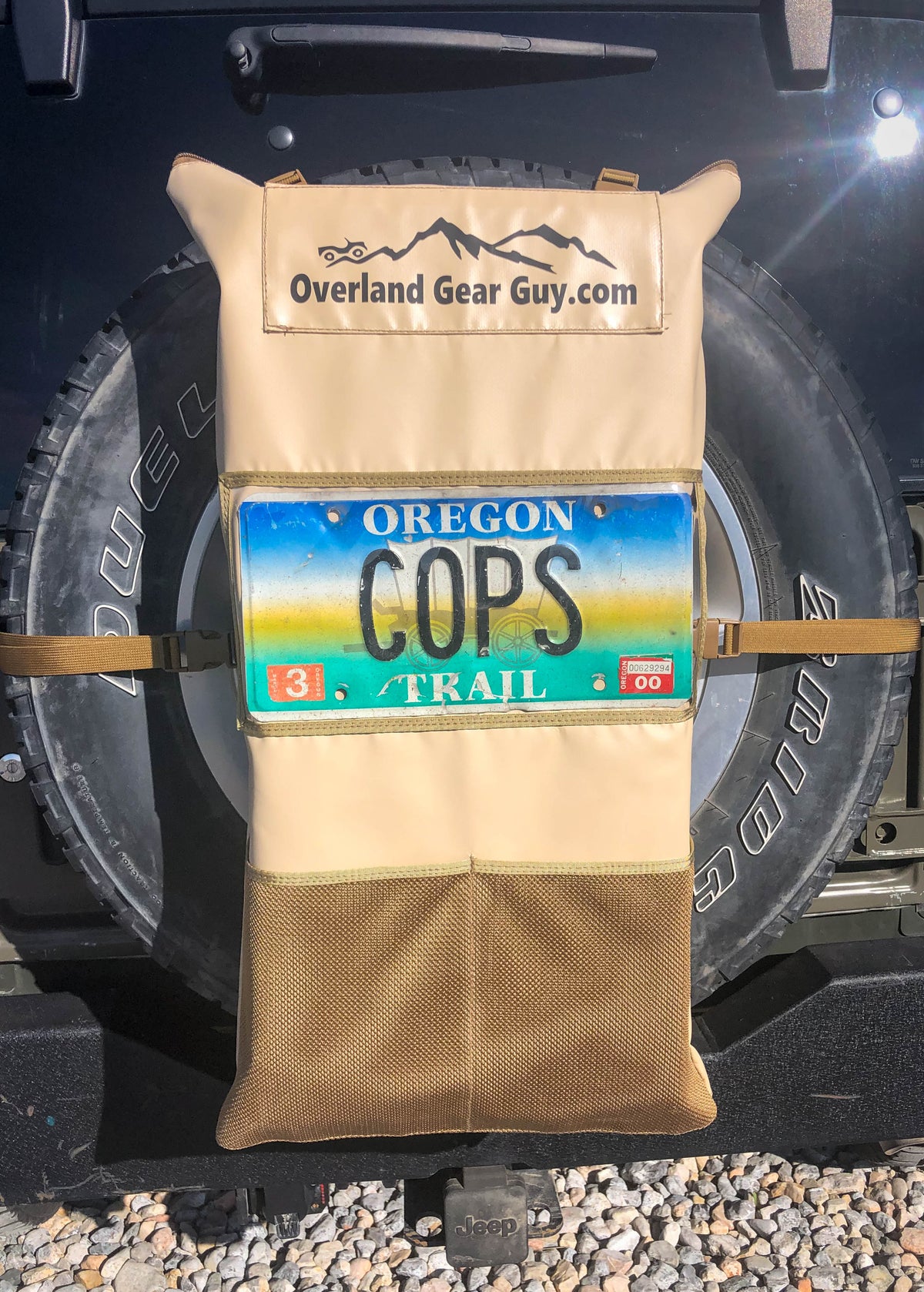 Pack It Out Bag II - With Lic Plate Holder-duckduckjeep-offroad-wrangler-gladiator-3d-jeep duck-custom duck-Jeep-The Quacktory-Fun Jeep Ducks-Ducks4Jeep