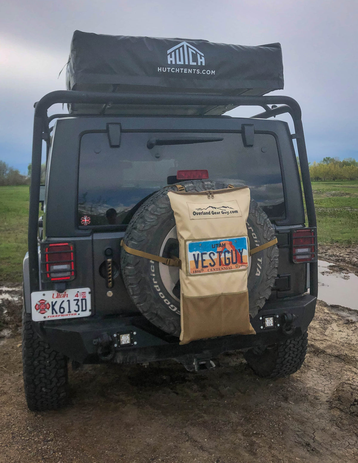 Pack It Out Bag II - With Lic Plate Holder-duckduckjeep-offroad-wrangler-gladiator-3d-jeep duck-custom duck-Jeep-The Quacktory-Fun Jeep Ducks-Ducks4Jeep