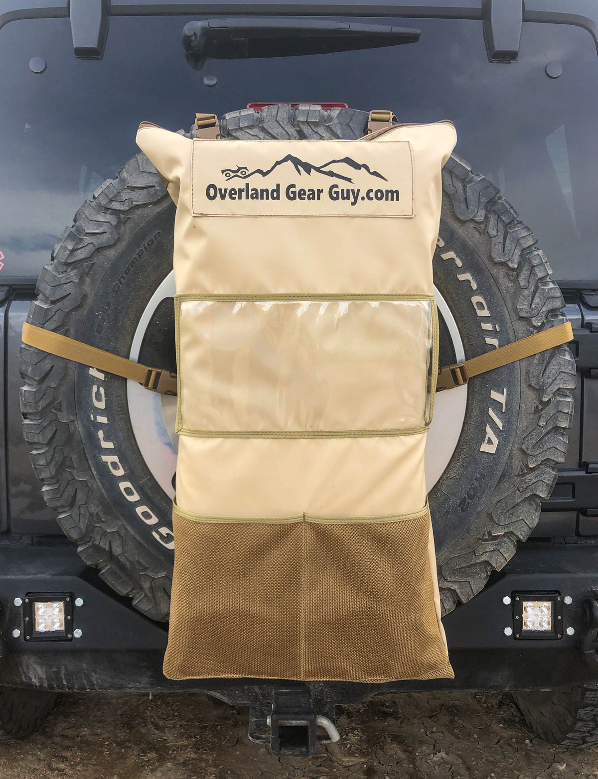 Pack It Out Bag II - With Lic Plate Holder-duckduckjeep-offroad-wrangler-gladiator-3d-jeep duck-custom duck-Jeep-The Quacktory-Fun Jeep Ducks-Ducks4Jeep