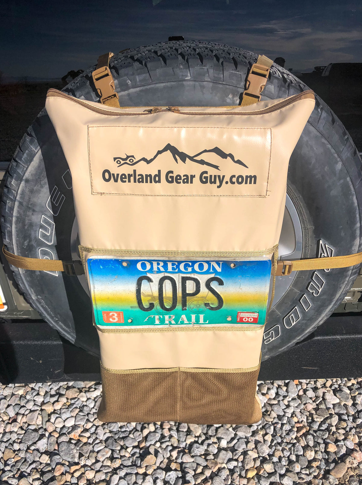 Pack It Out Bag II - With Lic Plate Holder-duckduckjeep-offroad-wrangler-gladiator-3d-jeep duck-custom duck-Jeep-The Quacktory-Fun Jeep Ducks-Ducks4Jeep