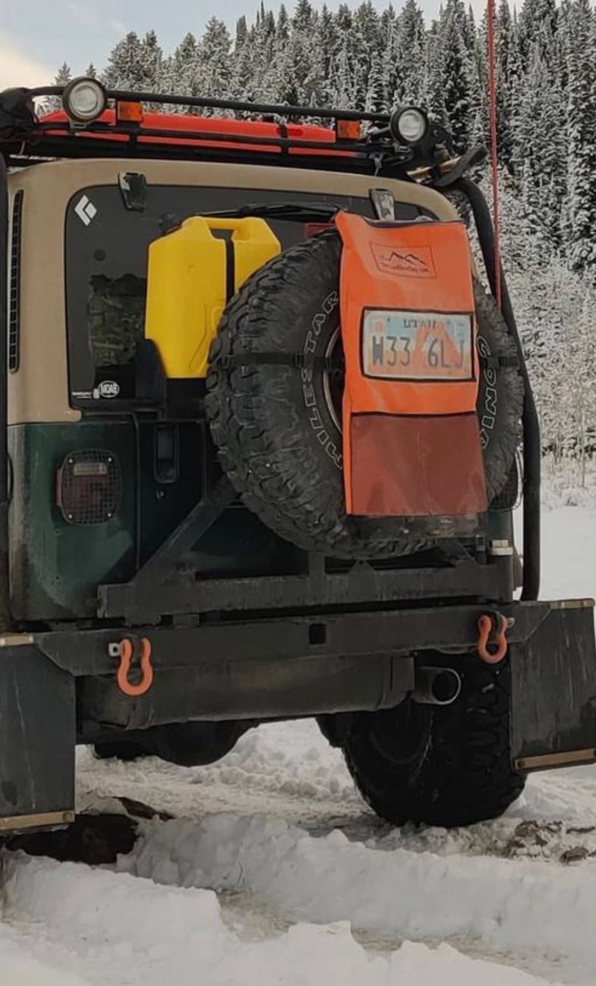 Pack It Out Bag II - With Lic Plate Holder-duckduckjeep-offroad-wrangler-gladiator-3d-jeep duck-custom duck-Jeep-The Quacktory-Fun Jeep Ducks-Ducks4Jeep