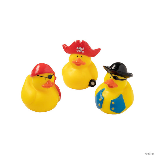 Pirate Rubber Ducks - by the dozen-duckduckjeep-offroad-wrangler-gladiator-3d-jeep duck-custom duck-Jeep-The Quacktory-Fun Jeep Ducks-Ducks4Jeep