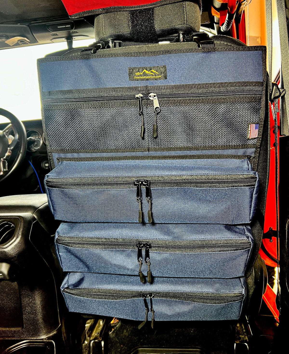 Poplar Seat Organizer-duckduckjeep-offroad-wrangler-gladiator-3d-jeep duck-custom duck-Jeep-The Quacktory-Fun Jeep Ducks-Ducks4Jeep