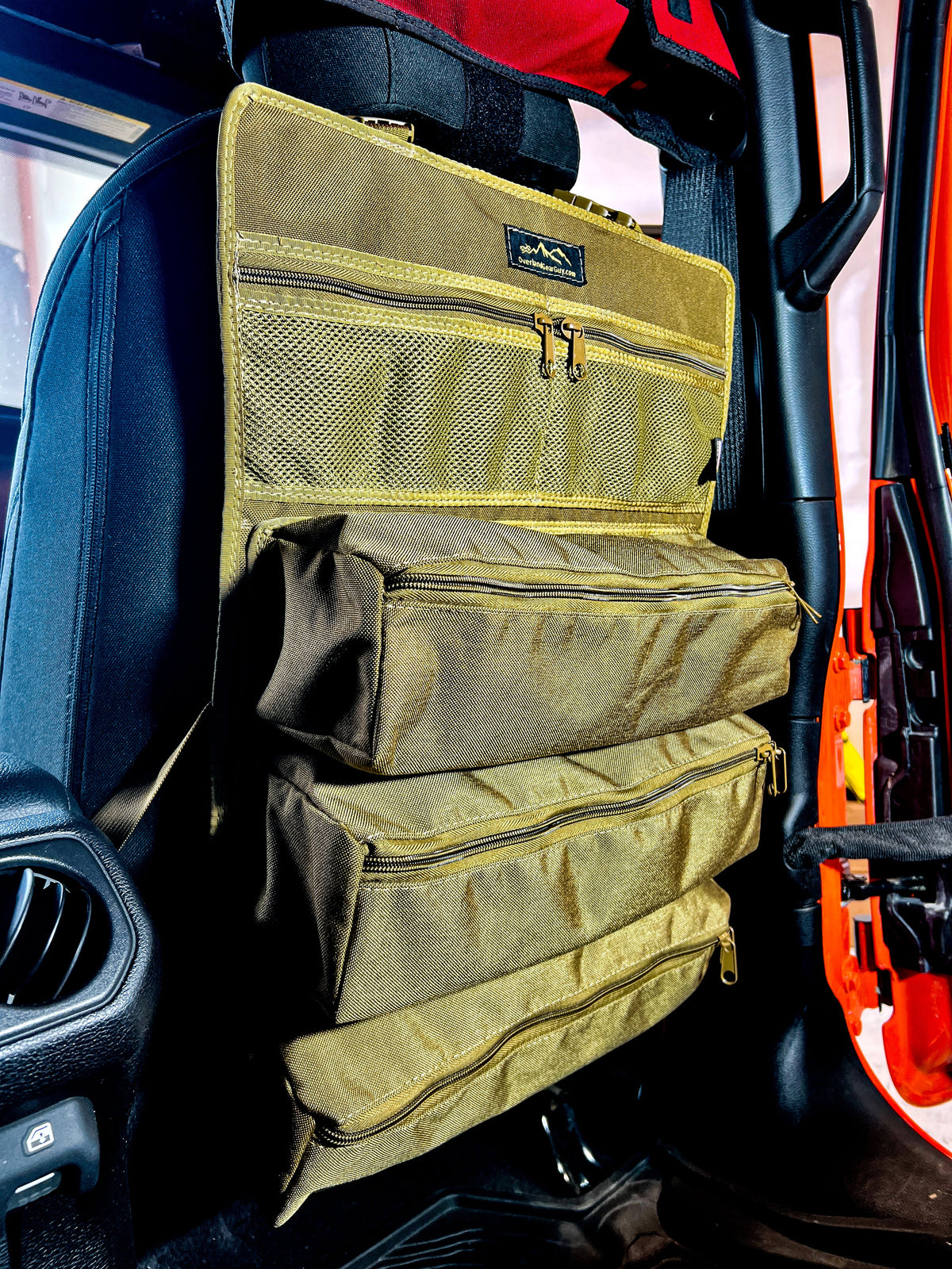 Poplar Seat Organizer-duckduckjeep-offroad-wrangler-gladiator-3d-jeep duck-custom duck-Jeep-The Quacktory-Fun Jeep Ducks-Ducks4Jeep