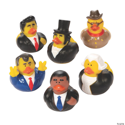 President Rubber Ducks - by the dozen-duckduckjeep-offroad-wrangler-gladiator-3d-jeep duck-custom duck-Jeep-The Quacktory-Fun Jeep Ducks-Ducks4Jeep