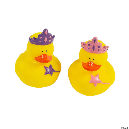 Princess Rubber Ducks - by the dozen-duckduckjeep-offroad-wrangler-gladiator-3d-jeep duck-custom duck-Jeep-The Quacktory-Fun Jeep Ducks-Ducks4Jeep