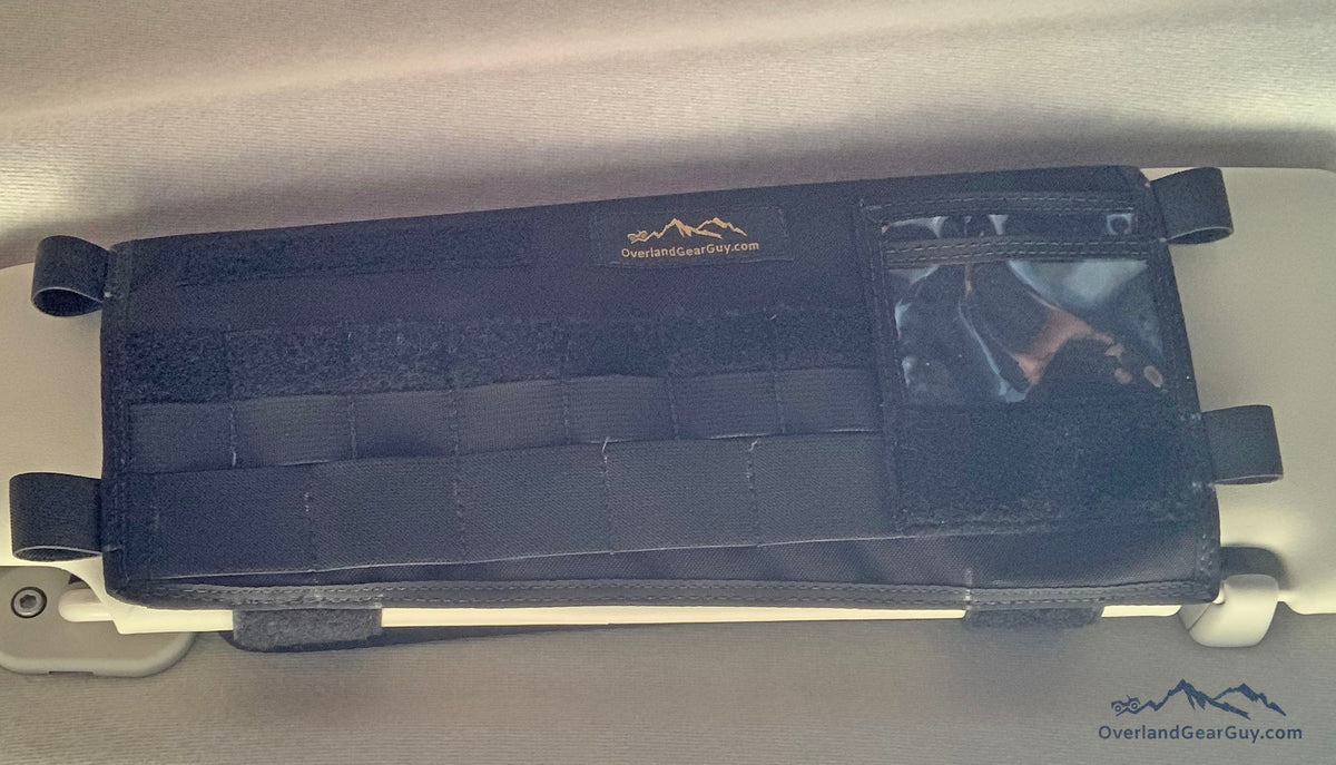 ProMaster Van Sun Visor Organizer with Mirror-duckduckjeep-offroad-wrangler-gladiator-3d-jeep duck-custom duck-Jeep-The Quacktory-Fun Jeep Ducks-Ducks4Jeep