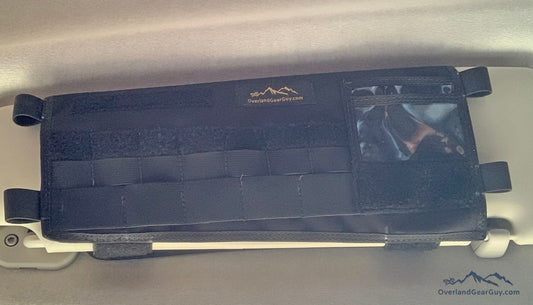 ProMaster Van Sun Visor Organizer (without mirror)-duckduckjeep-offroad-wrangler-gladiator-3d-jeep duck-custom duck-Jeep-The Quacktory-Fun Jeep Ducks-Ducks4Jeep