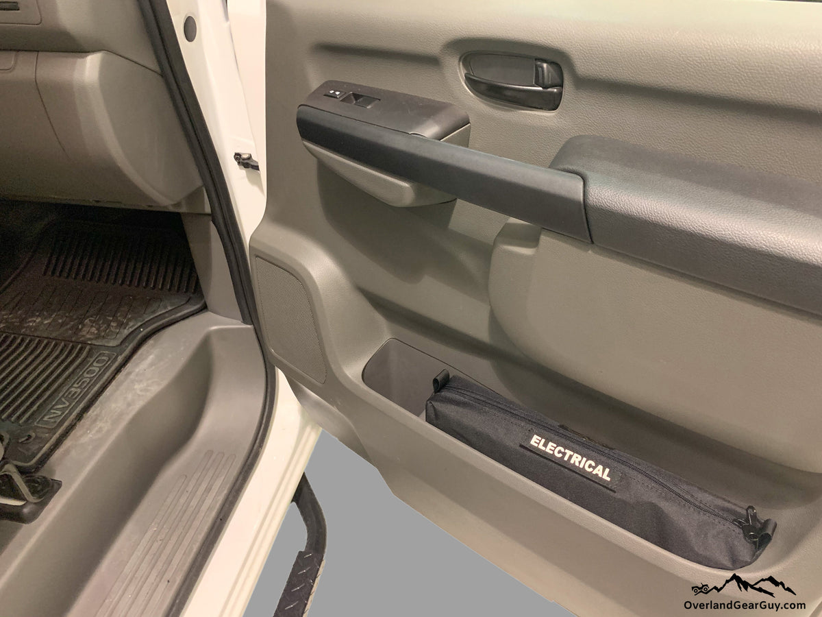 Promaster Door Storage Cubby Pouches - set-duckduckjeep-offroad-wrangler-gladiator-3d-jeep duck-custom duck-Jeep-The Quacktory-Fun Jeep Ducks-Ducks4Jeep