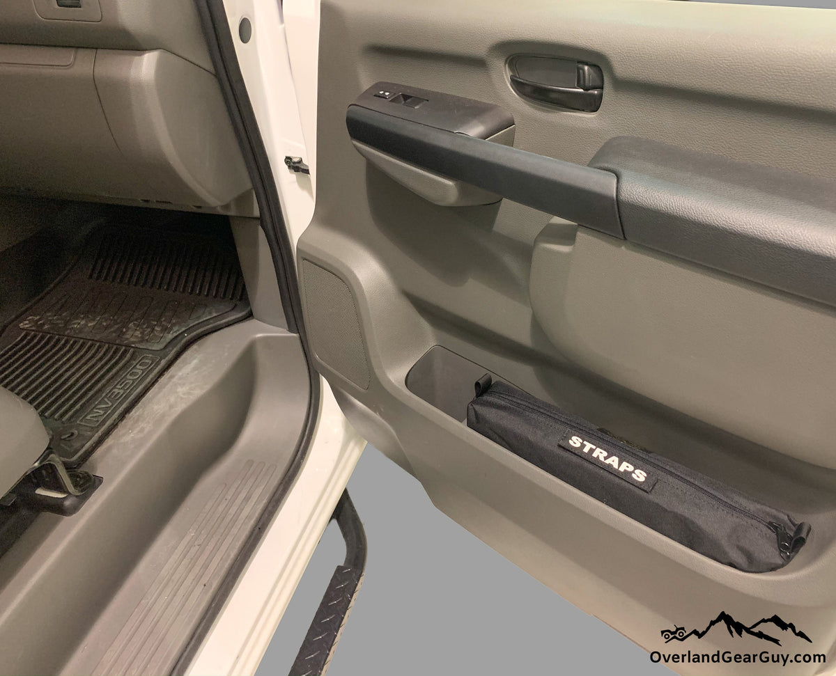 Promaster Door Storage Cubby Pouches - set-duckduckjeep-offroad-wrangler-gladiator-3d-jeep duck-custom duck-Jeep-The Quacktory-Fun Jeep Ducks-Ducks4Jeep