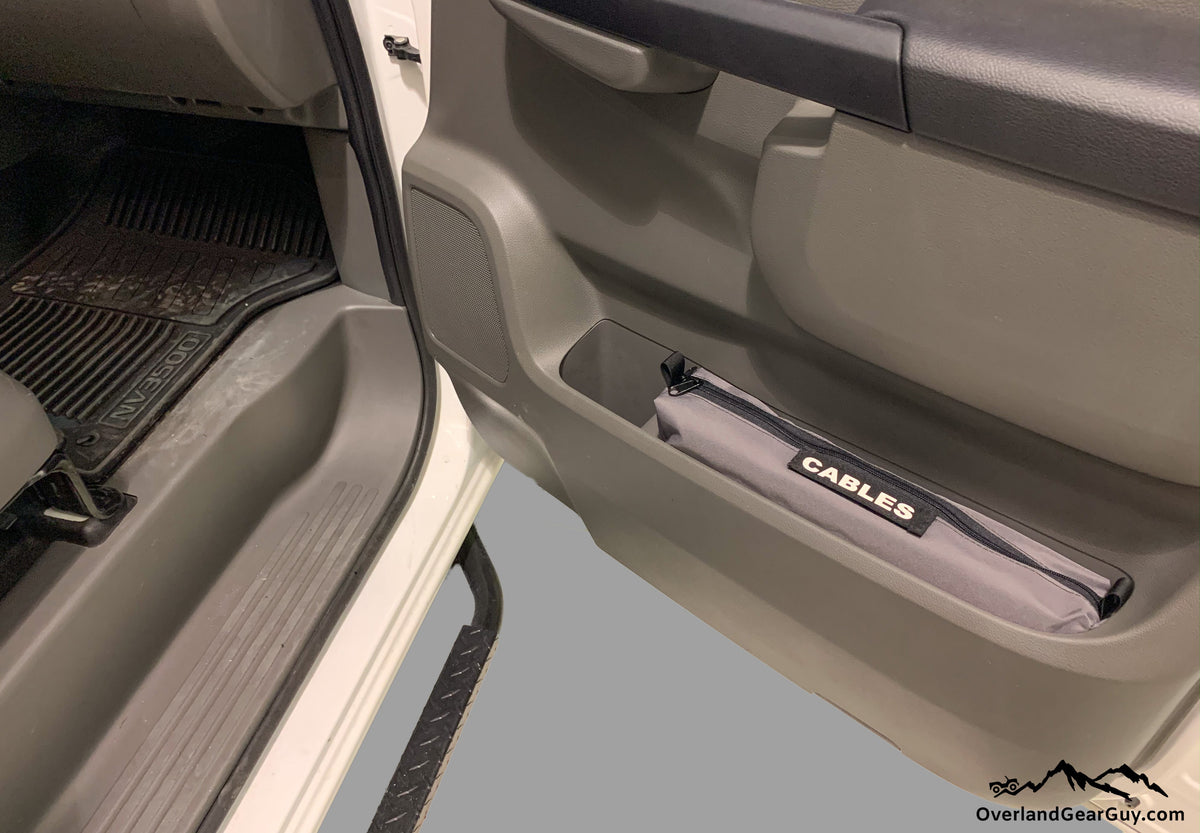 Promaster Door Storage Cubby Pouches - set-duckduckjeep-offroad-wrangler-gladiator-3d-jeep duck-custom duck-Jeep-The Quacktory-Fun Jeep Ducks-Ducks4Jeep