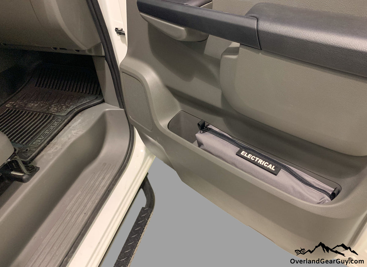 Promaster Door Storage Cubby Pouches - set-duckduckjeep-offroad-wrangler-gladiator-3d-jeep duck-custom duck-Jeep-The Quacktory-Fun Jeep Ducks-Ducks4Jeep
