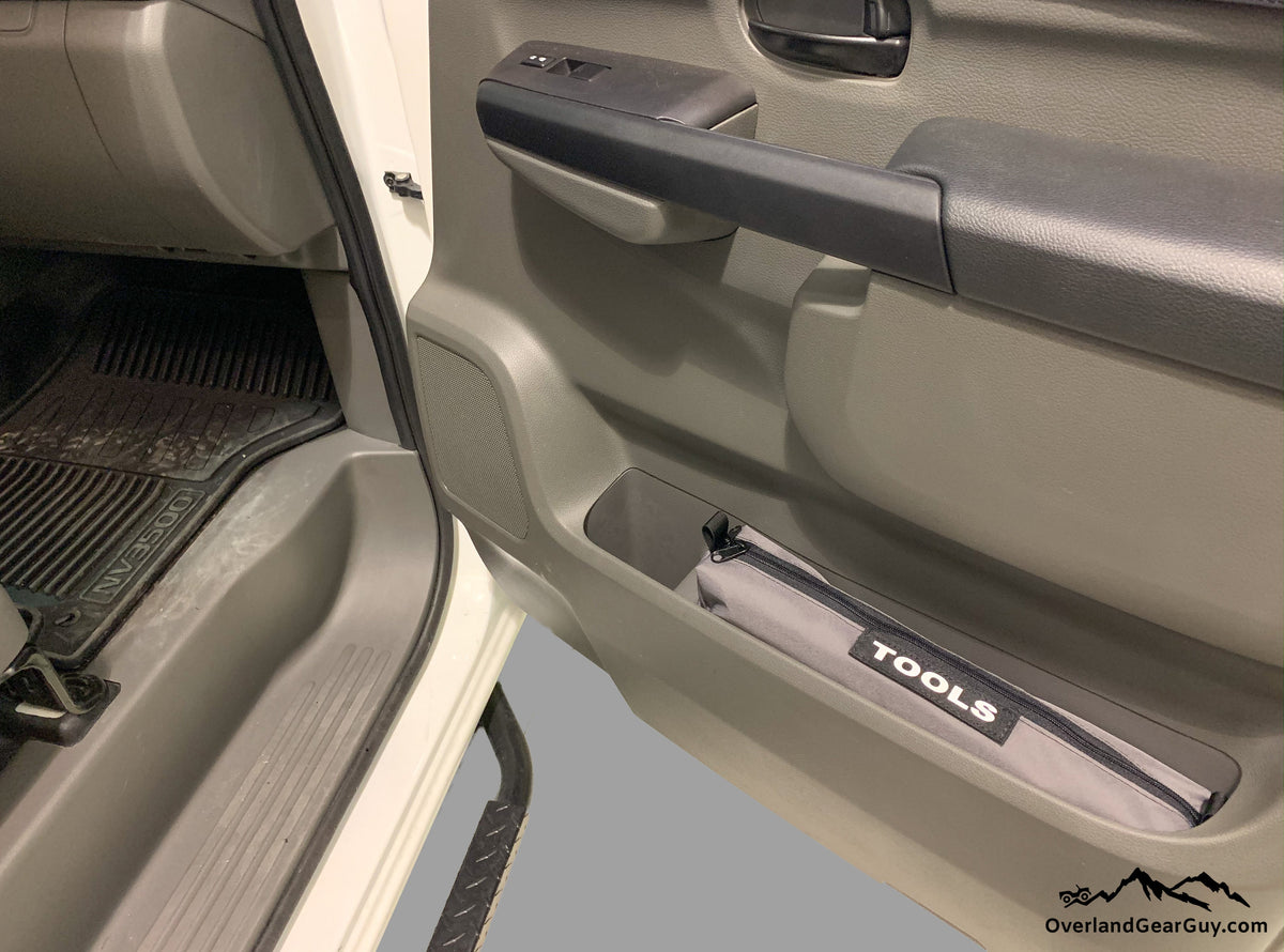 Promaster Door Storage Cubby Pouches - set-duckduckjeep-offroad-wrangler-gladiator-3d-jeep duck-custom duck-Jeep-The Quacktory-Fun Jeep Ducks-Ducks4Jeep