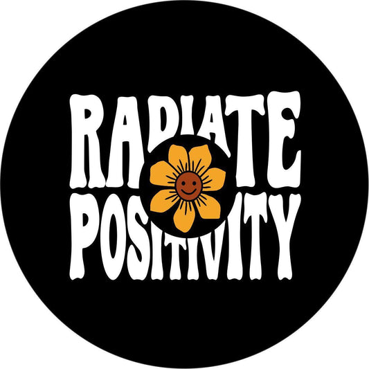 Radiate Positivity | Spare Tire Cover for Jeep, RV, Camper, Bronco, & More-duckduckjeep-offroad-wrangler-gladiator-3d-jeep duck-custom duck-Jeep-The Quacktory-Fun Jeep Ducks-Ducks4Jeep