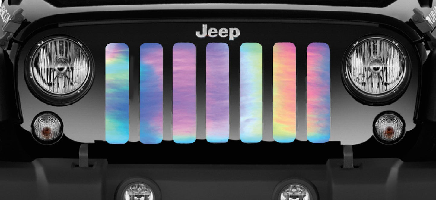 Rainbow Chrome Grille Insert
