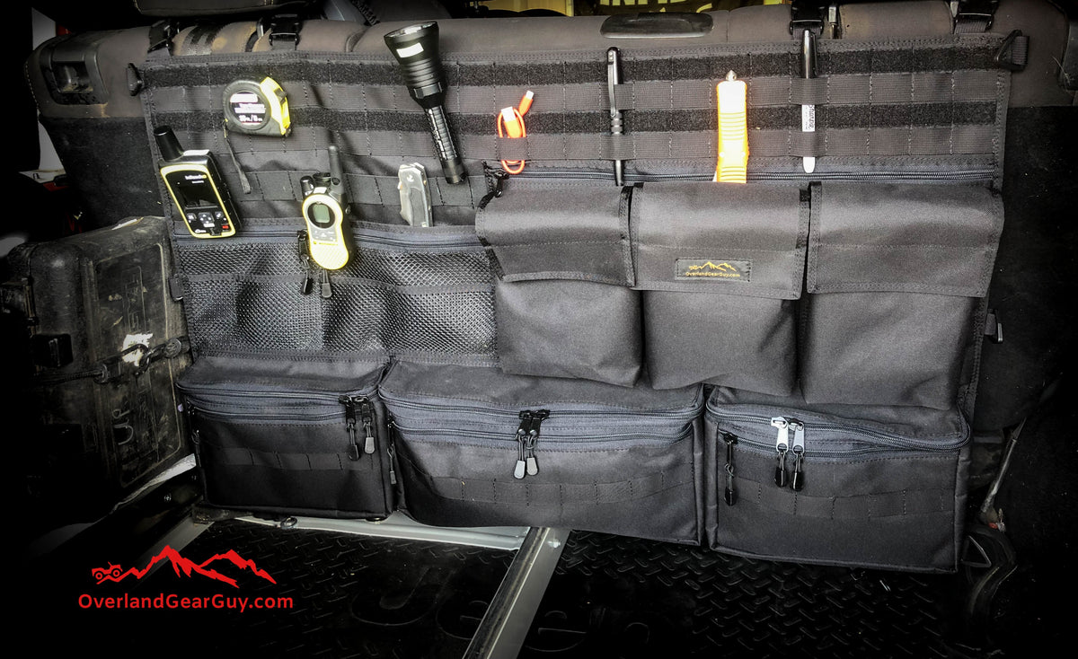 Rear Bench Seat Organizer-duckduckjeep-offroad-wrangler-gladiator-3d-jeep duck-custom duck-Jeep-The Quacktory-Fun Jeep Ducks-Ducks4Jeep