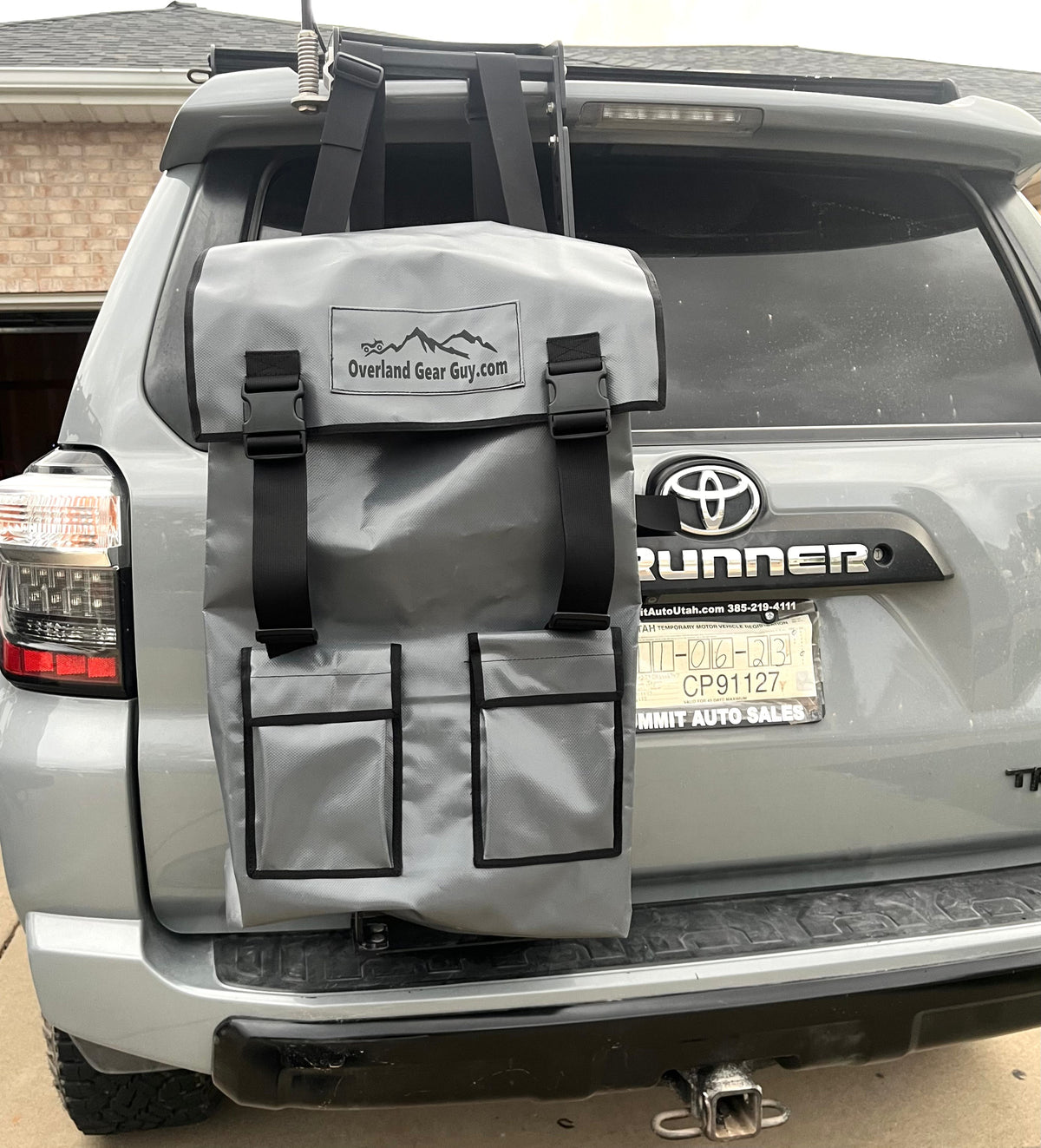 Rear Ladder Trash Bag-duckduckjeep-offroad-wrangler-gladiator-3d-jeep duck-custom duck-Jeep-The Quacktory-Fun Jeep Ducks-Ducks4Jeep