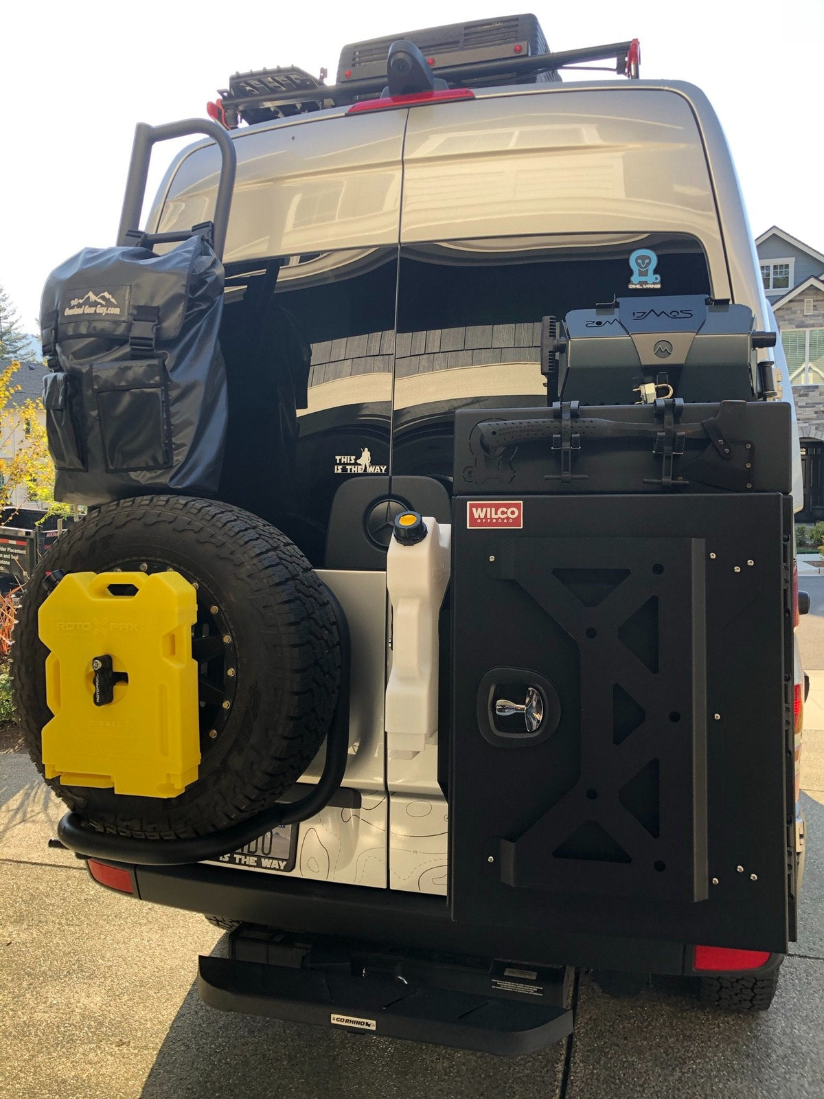 Rear Ladder Trash Bag-duckduckjeep-offroad-wrangler-gladiator-3d-jeep duck-custom duck-Jeep-The Quacktory-Fun Jeep Ducks-Ducks4Jeep