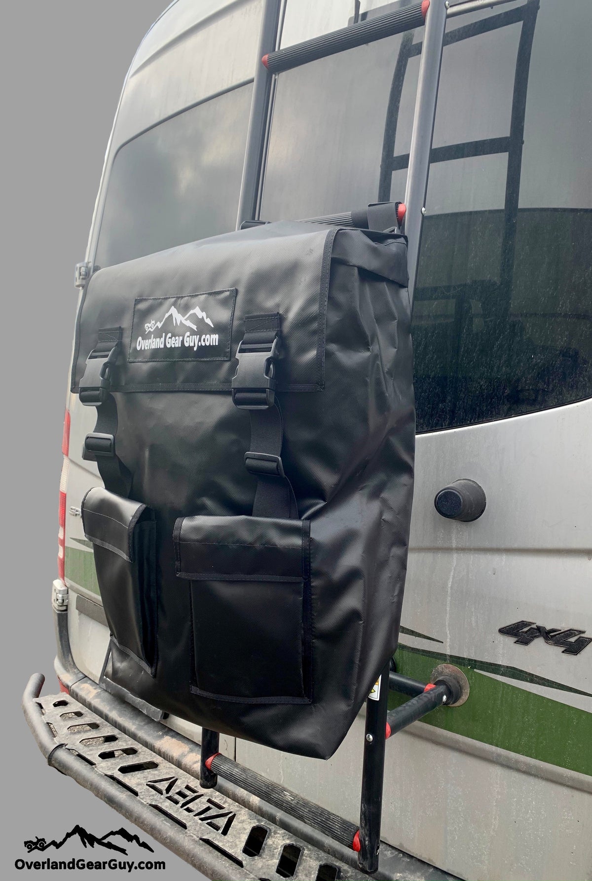Rear Ladder Trash Bag-duckduckjeep-offroad-wrangler-gladiator-3d-jeep duck-custom duck-Jeep-The Quacktory-Fun Jeep Ducks-Ducks4Jeep