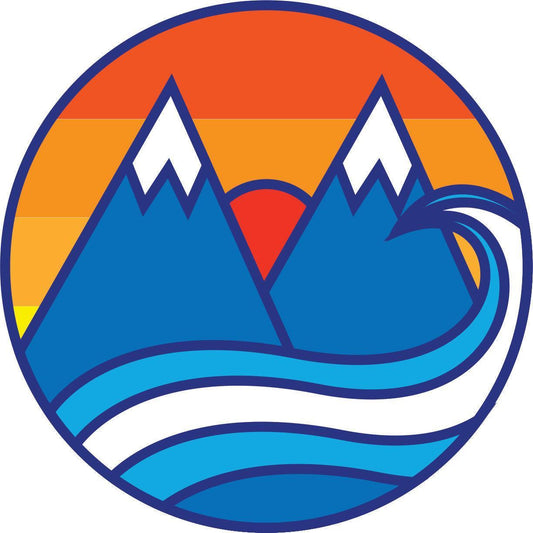 Retro Sun, Wind, & Mountains Vintage Jeep Car RV Bronco Spare Tire Cover-duckduckjeep-offroad-wrangler-gladiator-3d-jeep duck-custom duck-Jeep-The Quacktory-Fun Jeep Ducks-Ducks4Jeep