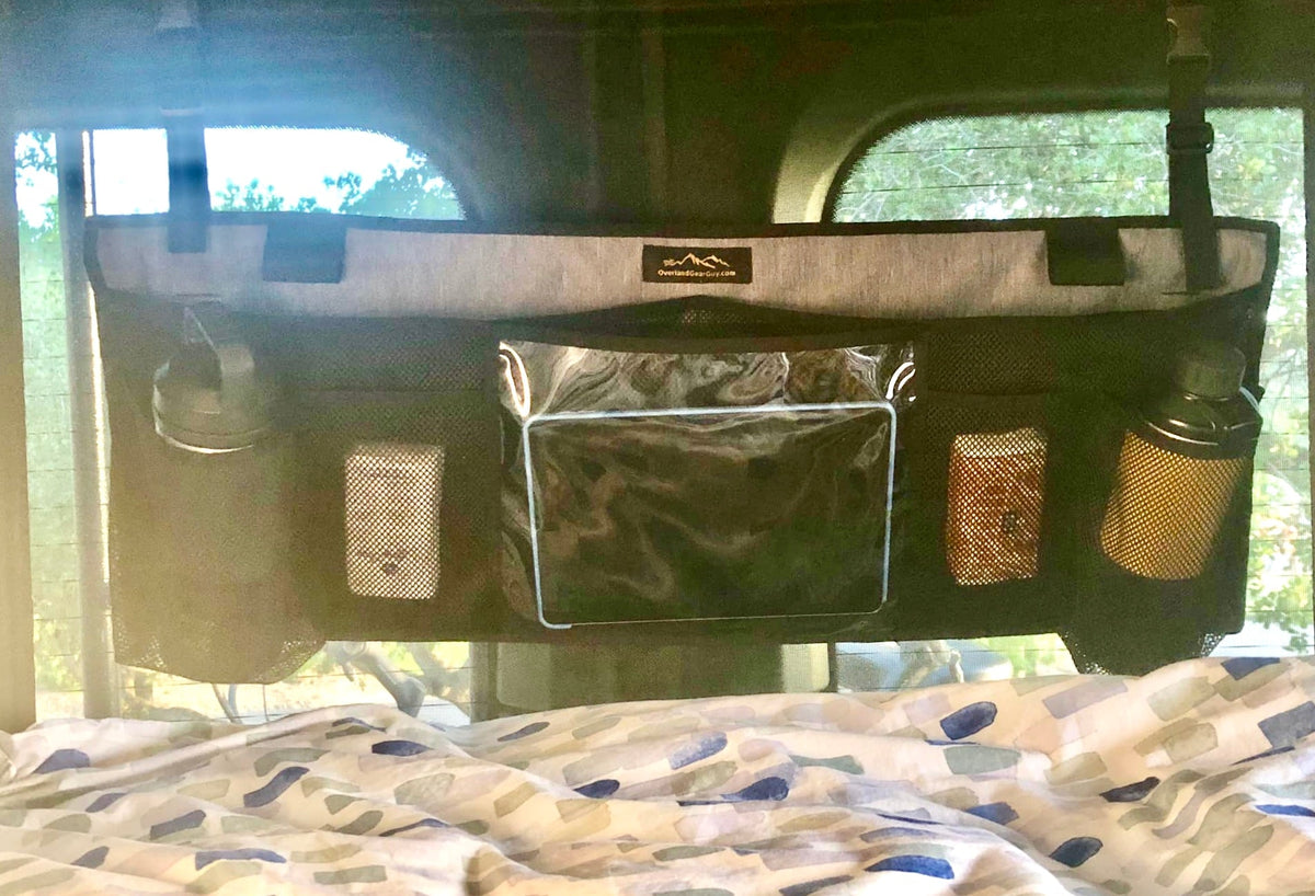 Revel Van Rear Storage Organizer with IPad pouch-duckduckjeep-offroad-wrangler-gladiator-3d-jeep duck-custom duck-Jeep-The Quacktory-Fun Jeep Ducks-Ducks4Jeep