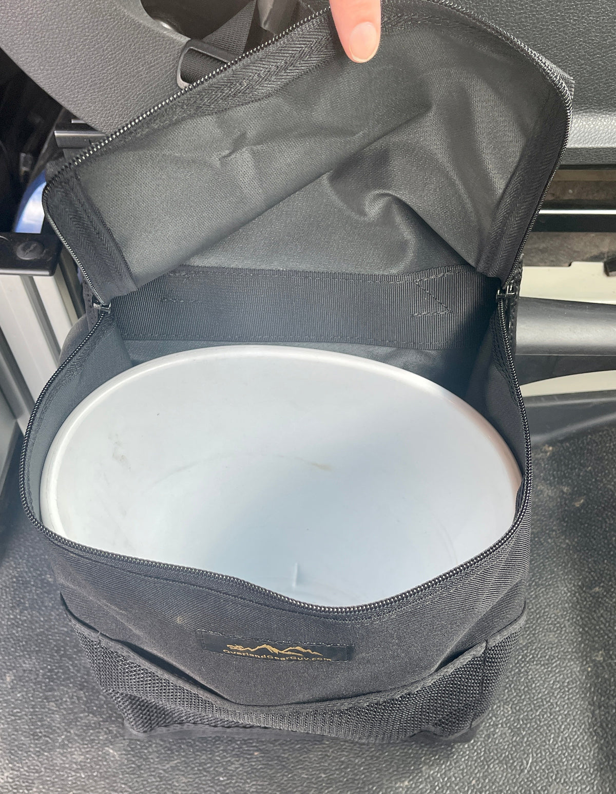 Revel Van Trash Bag (Between the Seats). - Medium-duckduckjeep-offroad-wrangler-gladiator-3d-jeep duck-custom duck-Jeep-The Quacktory-Fun Jeep Ducks-Ducks4Jeep