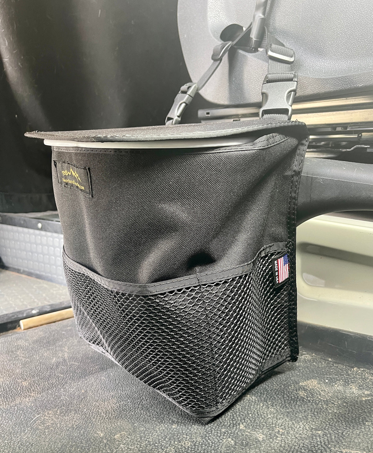 Revel Van Trash Bag (Between the Seats). - Medium-duckduckjeep-offroad-wrangler-gladiator-3d-jeep duck-custom duck-Jeep-The Quacktory-Fun Jeep Ducks-Ducks4Jeep