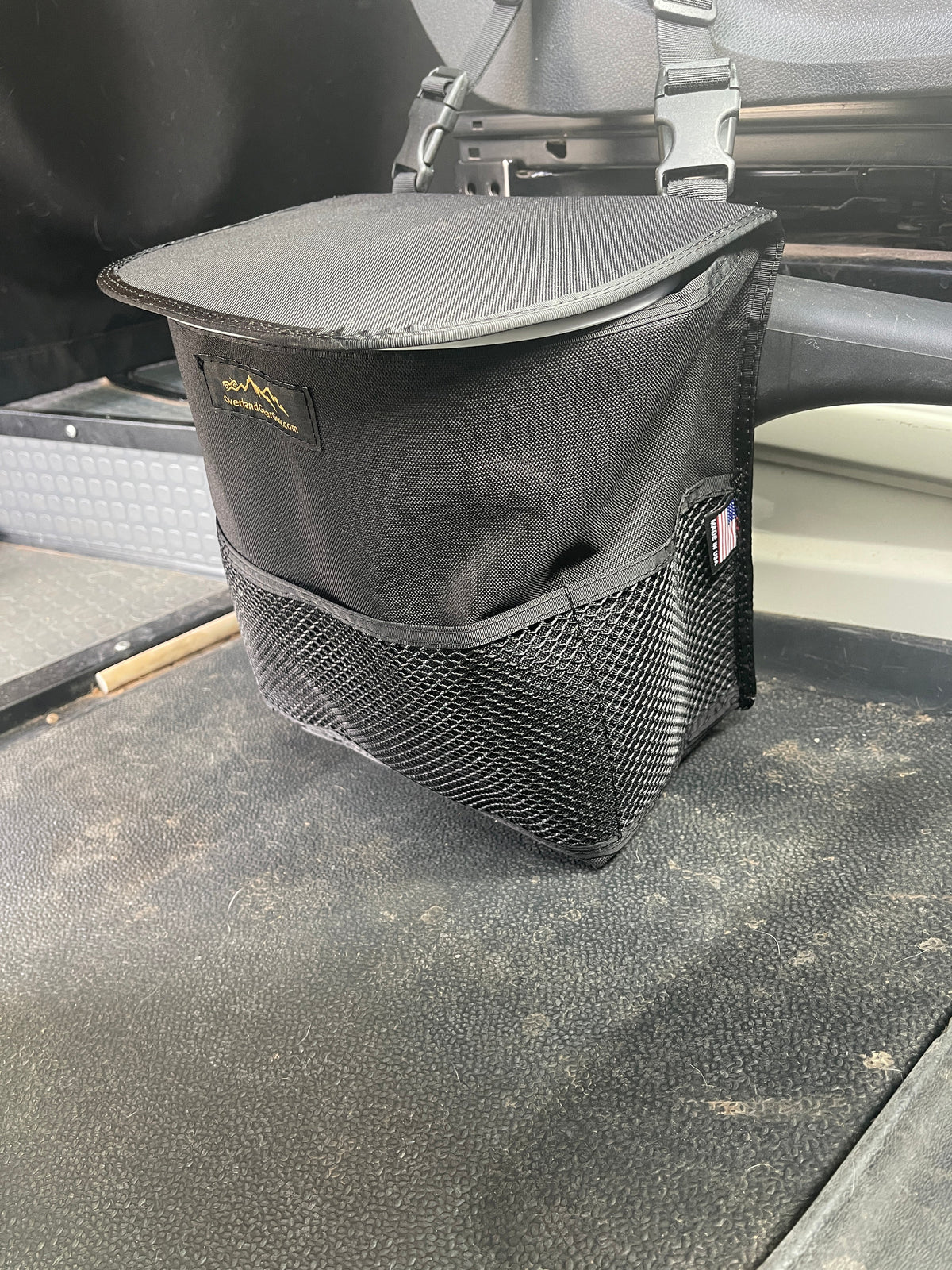 Revel Van Trash Bag (Between the Seats). - Medium-duckduckjeep-offroad-wrangler-gladiator-3d-jeep duck-custom duck-Jeep-The Quacktory-Fun Jeep Ducks-Ducks4Jeep