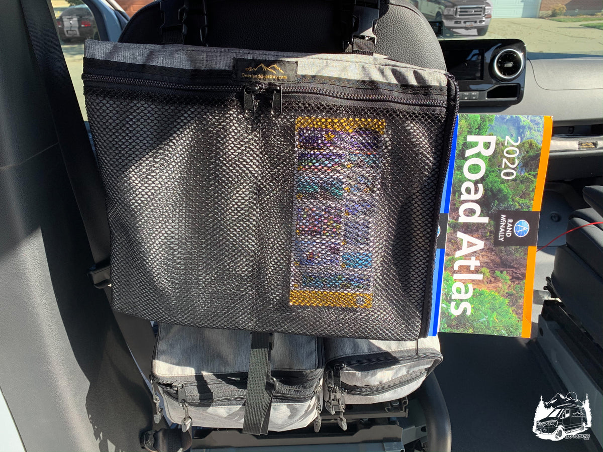 Road Atlas, Laptop/Tablet Seatback Pouch-duckduckjeep-offroad-wrangler-gladiator-3d-jeep duck-custom duck-Jeep-The Quacktory-Fun Jeep Ducks-Ducks4Jeep
