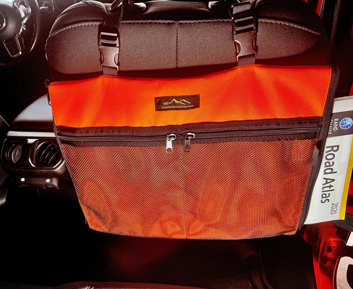 Road Atlas, Laptop/Tablet Seatback Pouch-duckduckjeep-offroad-wrangler-gladiator-3d-jeep duck-custom duck-Jeep-The Quacktory-Fun Jeep Ducks-Ducks4Jeep
