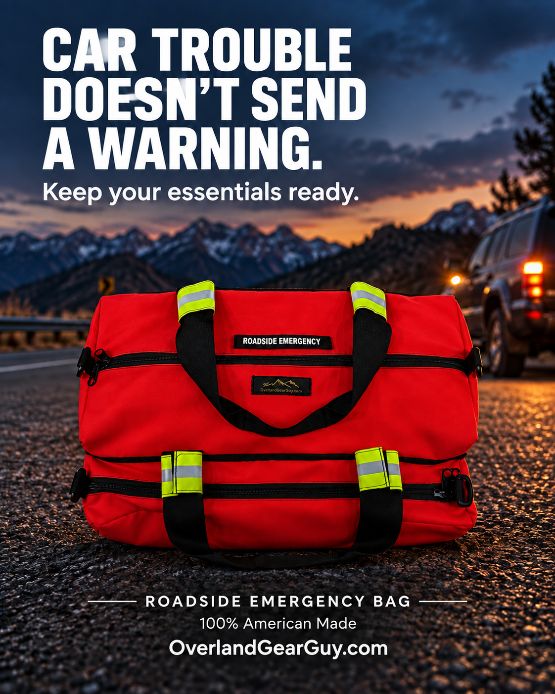 Roadside Emergency Bag-duckduckjeep-offroad-wrangler-gladiator-3d-jeep duck-custom duck-Jeep-The Quacktory-Fun Jeep Ducks-Ducks4Jeep
