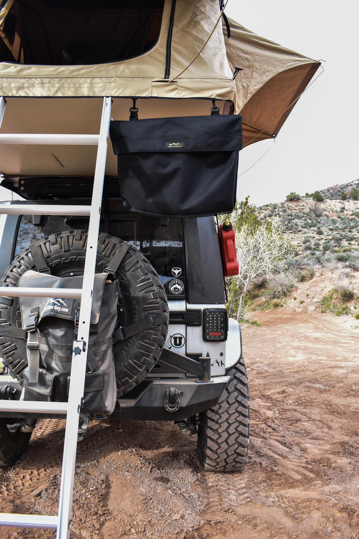 Roof Top Tent Shoe Bag-duckduckjeep-offroad-wrangler-gladiator-3d-jeep duck-custom duck-Jeep-The Quacktory-Fun Jeep Ducks-Ducks4Jeep