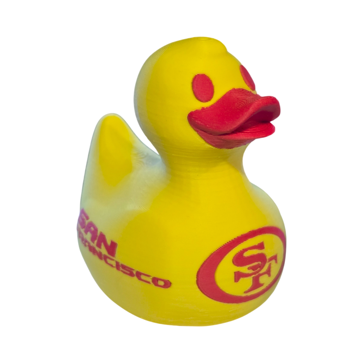 San Francisco 49ers Duck-duckduckjeep-offroad-wrangler-gladiator-3d-jeep duck-custom duck-Jeep-The Quacktory-Fun Jeep Ducks-Ducks4Jeep