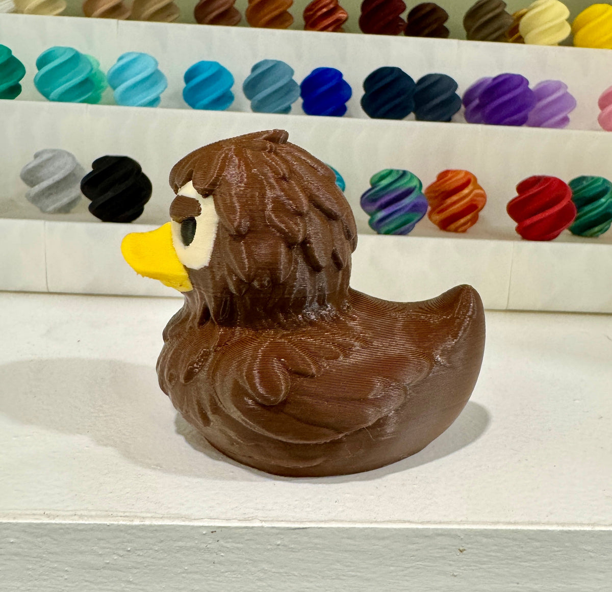 Sasquatch Bigfoot Duck-duckduckjeep-offroad-wrangler-gladiator-3d-jeep duck-custom duck-Jeep-The Quacktory-Fun Jeep Ducks-Ducks4Jeep