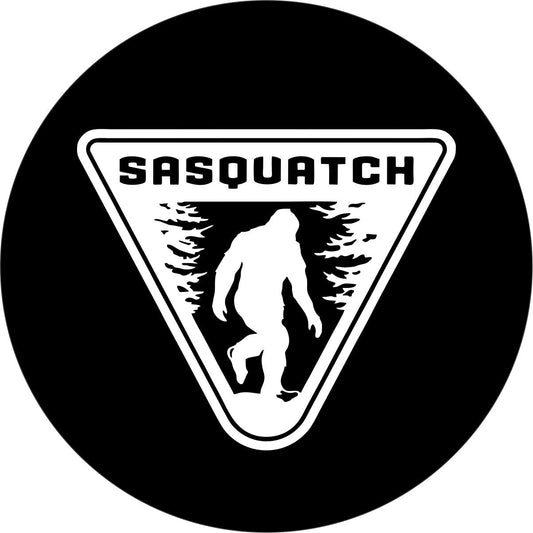 Sasquatch Sighting Spare Tire Cover for Bronco, Jeep, RV, Camper, & More-duckduckjeep-offroad-wrangler-gladiator-3d-jeep duck-custom duck-Jeep-The Quacktory-Fun Jeep Ducks-Ducks4Jeep