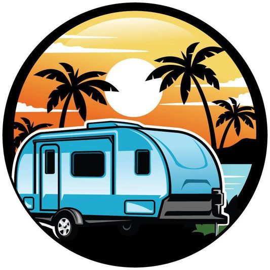 Scenic Beachside Tropical Camper Spare Tire Cover for RV Trailers-duckduckjeep-offroad-wrangler-gladiator-3d-jeep duck-custom duck-Jeep-The Quacktory-Fun Jeep Ducks-Ducks4Jeep