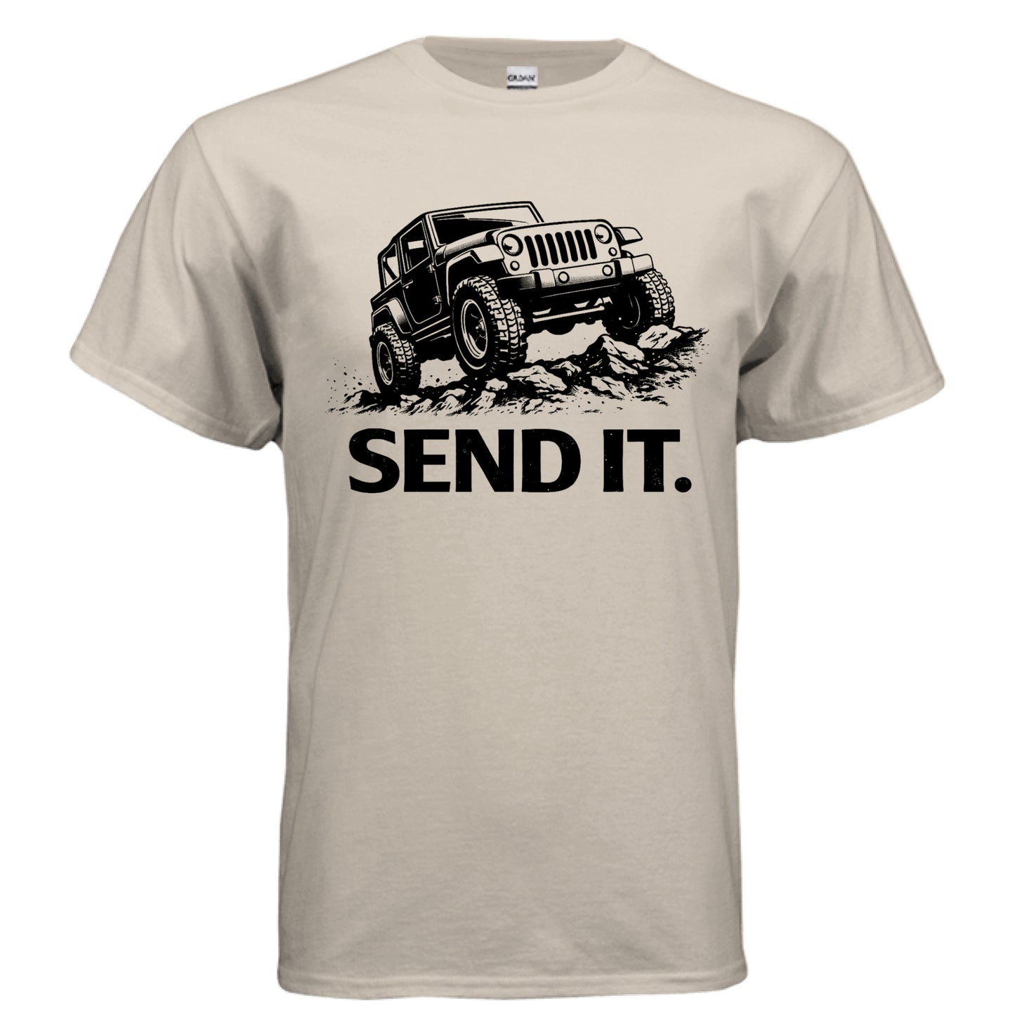 Send It Shirt-duckduckjeep-offroad-wrangler-gladiator-3d-jeep duck-custom duck-Jeep-The Quacktory-Fun Jeep Ducks-Ducks4Jeep