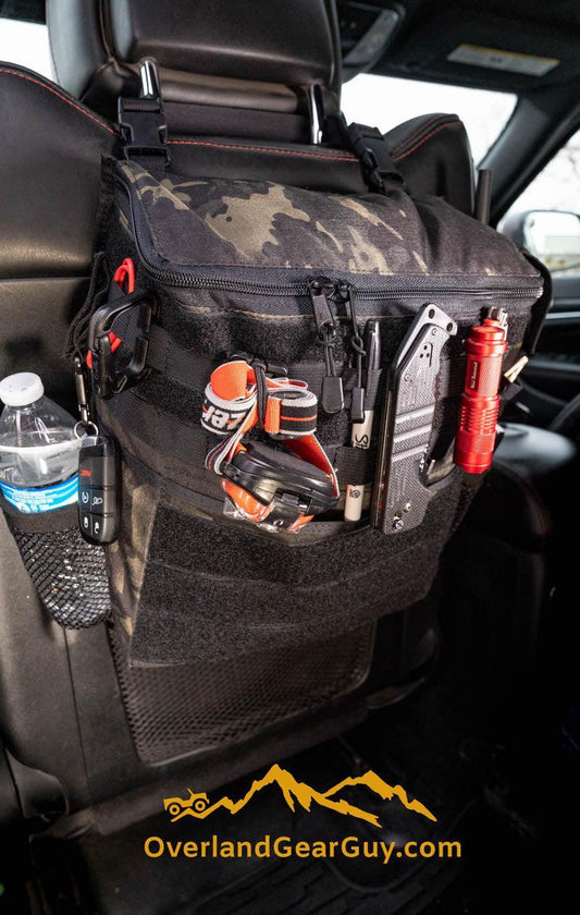 Sequoia Large Headrest Storage Bag-duckduckjeep-offroad-wrangler-gladiator-3d-jeep duck-custom duck-Jeep-The Quacktory-Fun Jeep Ducks-Ducks4Jeep