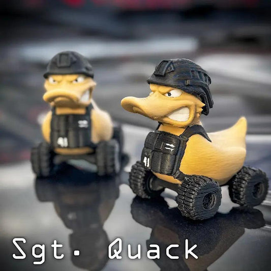 Sgt. Quack Military Duck-duckduckjeep-offroad-wrangler-gladiator-3d-jeep duck-custom duck-Jeep-The Quacktory-Fun Jeep Ducks-Ducks4Jeep