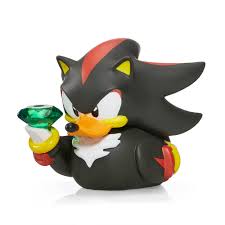 Shadow the Hedgehog TUBBZ Collectible Duck (Boxed Edition)-duckduckjeep-offroad-wrangler-gladiator-3d-jeep duck-custom duck-Jeep-The Quacktory-Fun Jeep Ducks-Ducks4Jeep