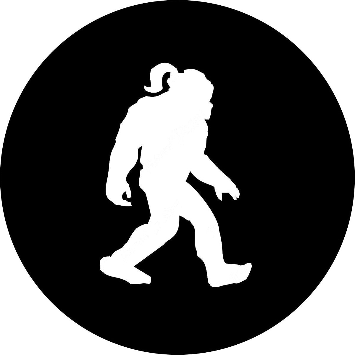 Shesquatch Female Bigfoot Sasquatch Spare Tire Cover-duckduckjeep-offroad-wrangler-gladiator-3d-jeep duck-custom duck-Jeep-The Quacktory-Fun Jeep Ducks-Ducks4Jeep